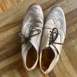 Bed Stu handcrafted dress shoes. Well-loved but great material and condition.